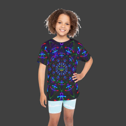 Kids Sports Jersey "Cosmic Warrior" (AOP)