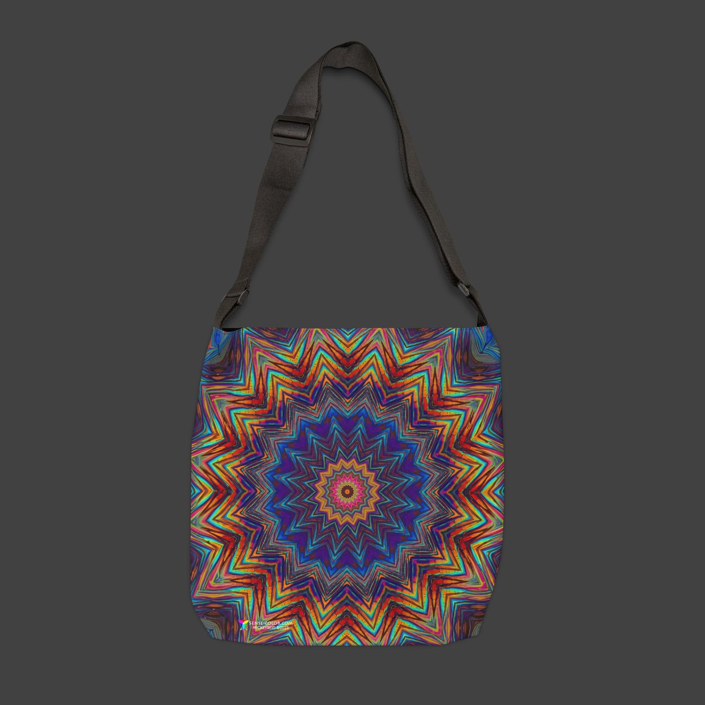 Adjustable Tote Bag "Rainbow of Sound" (AOP)