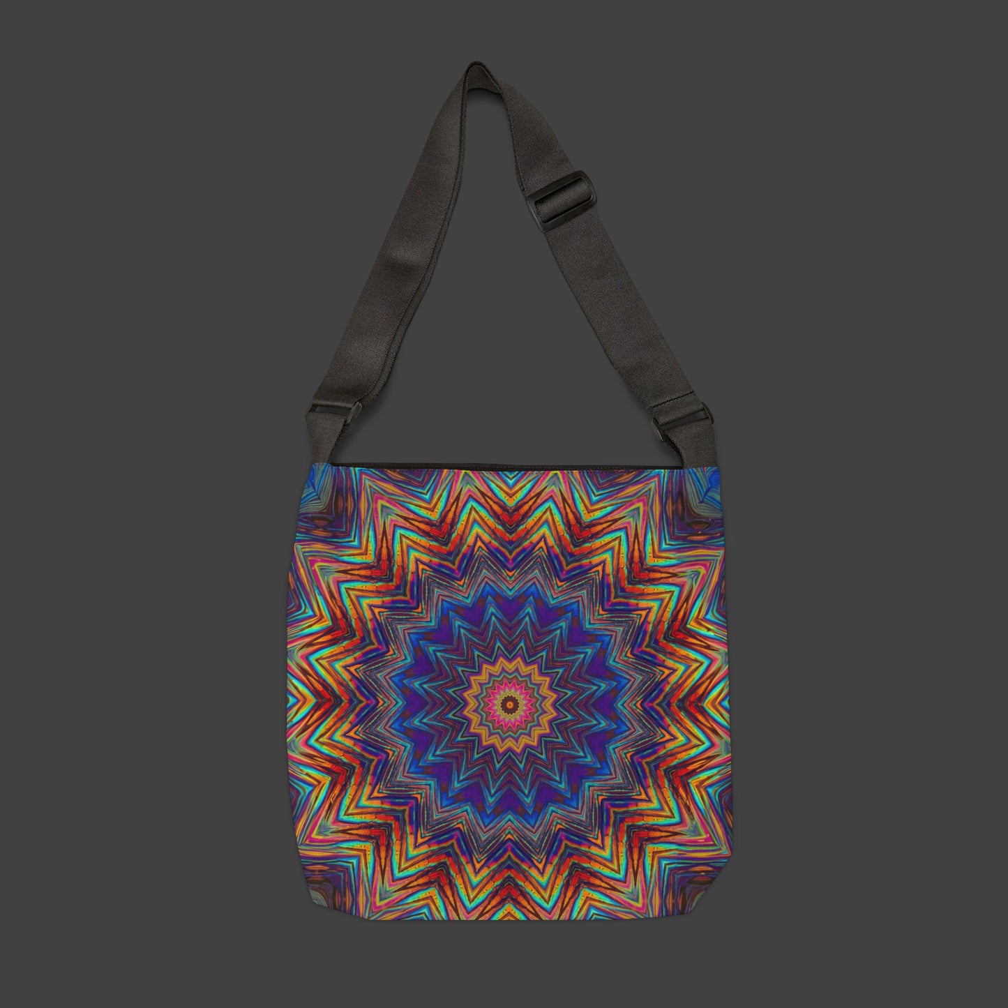 Adjustable Tote Bag "Rainbow of Sound" (AOP)