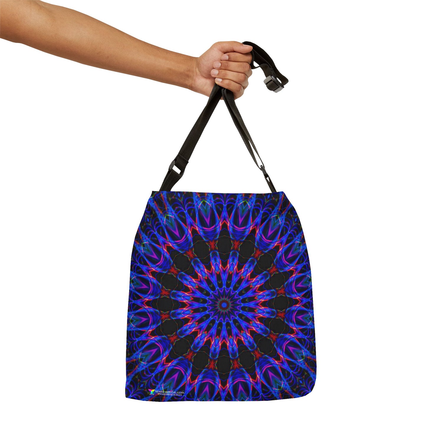 Adjustable Tote Bag "Neon Avenue" (AOP)