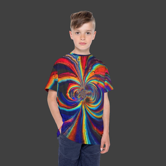 Kids Sports Jersey "Cryptical Envelopment" (AOP)