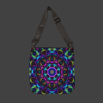 Adjustable Tote Bag "Luna Blossom" (AOP)