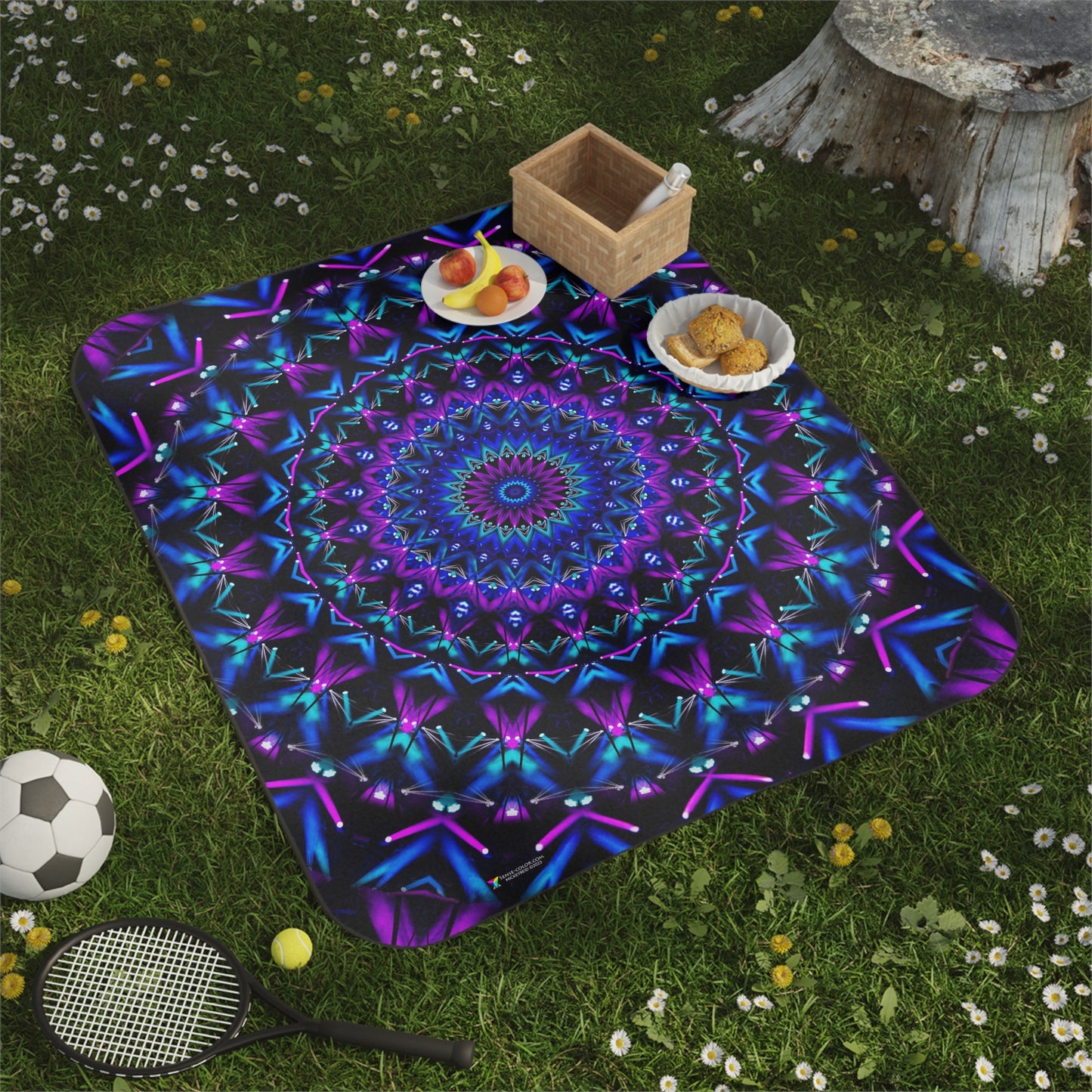 Festival Blanket "Trapper Keeper" (water-resistant back)