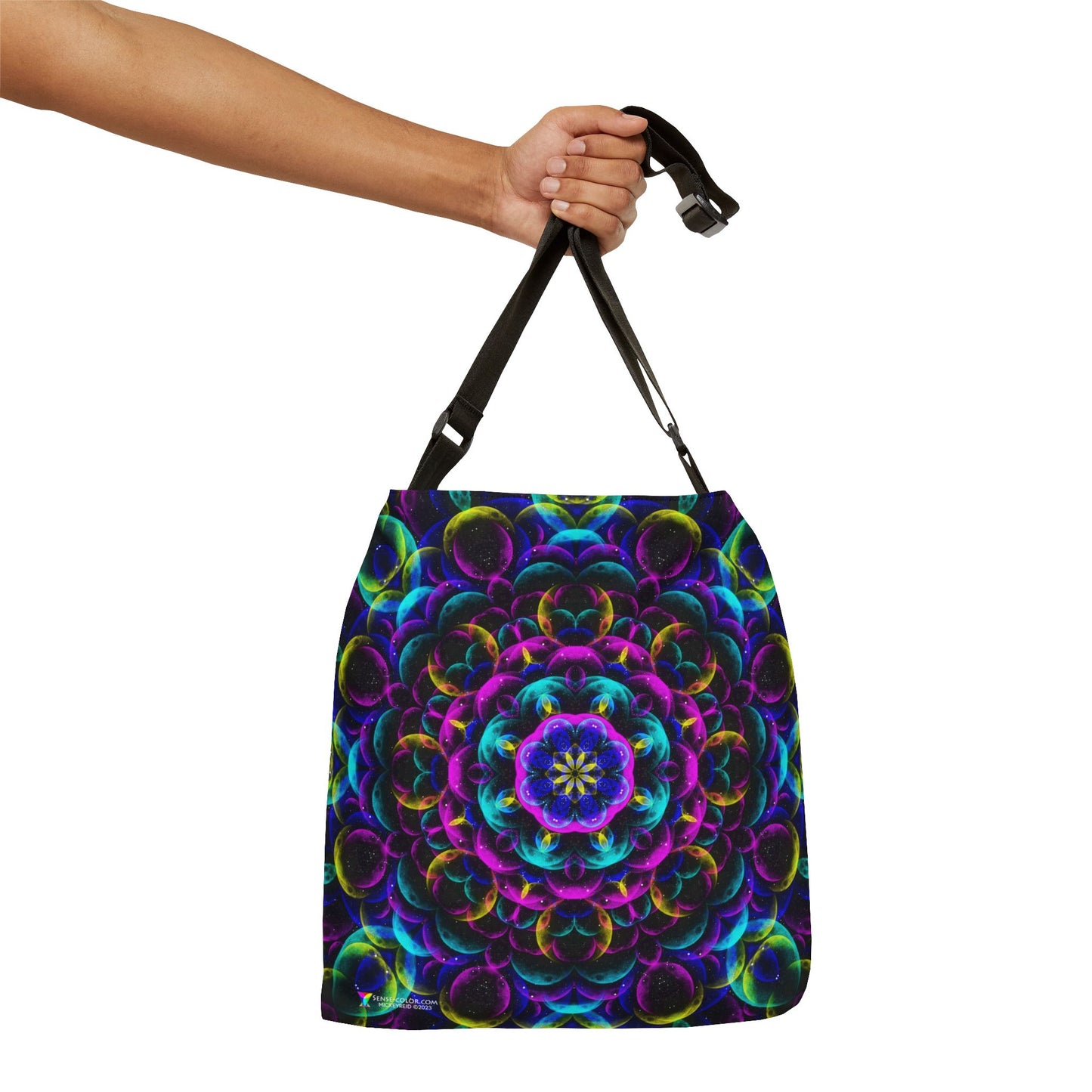 Adjustable Tote Bag "Luna Blossom" (AOP)