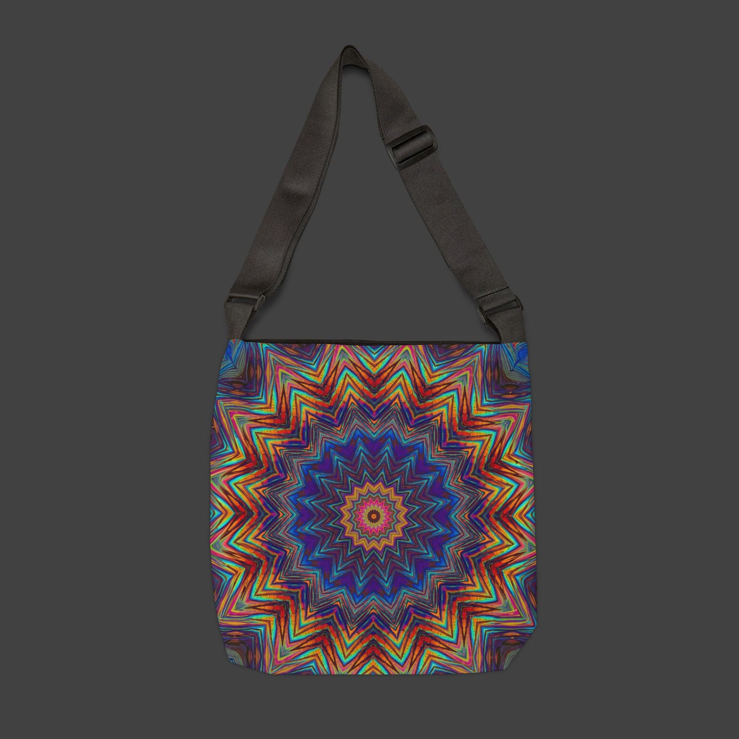 Adjustable Tote Bag "Rainbow of Sound" (AOP)