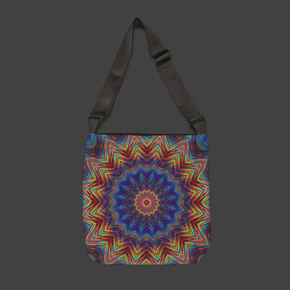 Adjustable Tote Bag "Rainbow of Sound" (AOP)