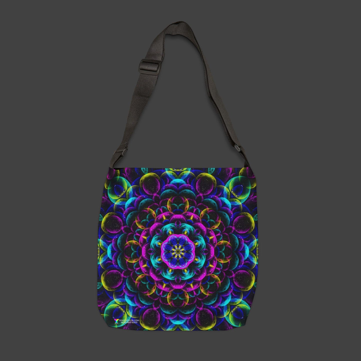 Adjustable Tote Bag "Luna Blossom" (AOP)