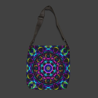 Adjustable Tote Bag "Luna Blossom" (AOP)