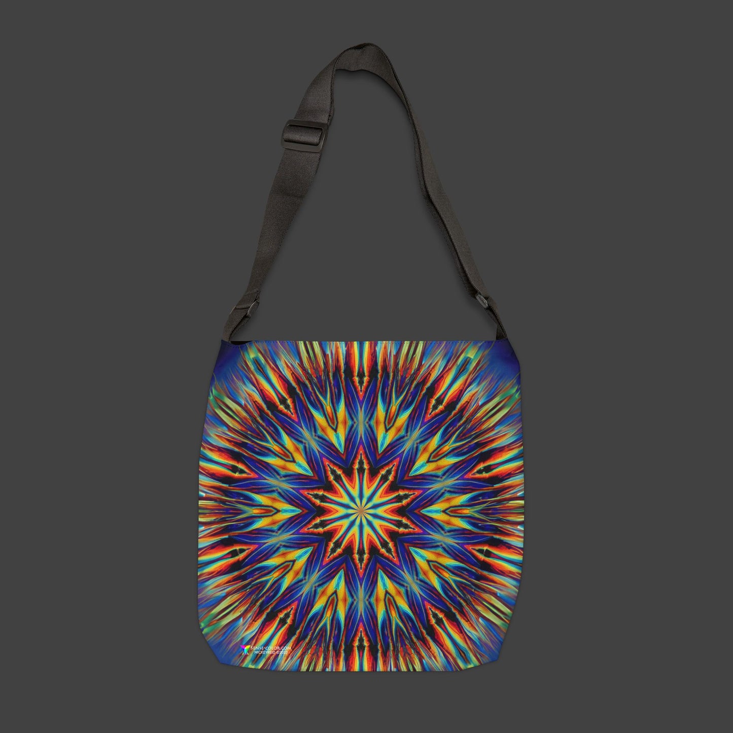 Adjustable Tote Bag "Crazy Fingers" (AOP)