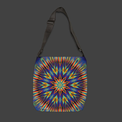 Adjustable Tote Bag "Crazy Fingers" (AOP)