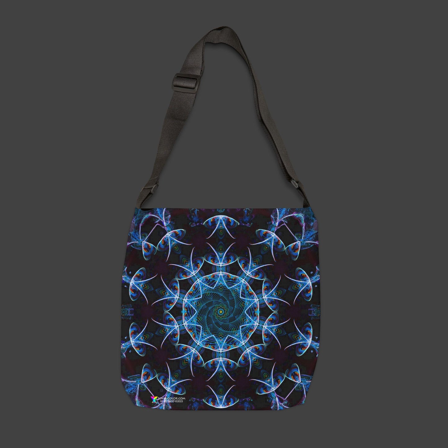 Adjustable Tote Bag "Light Vortex" (AOP)