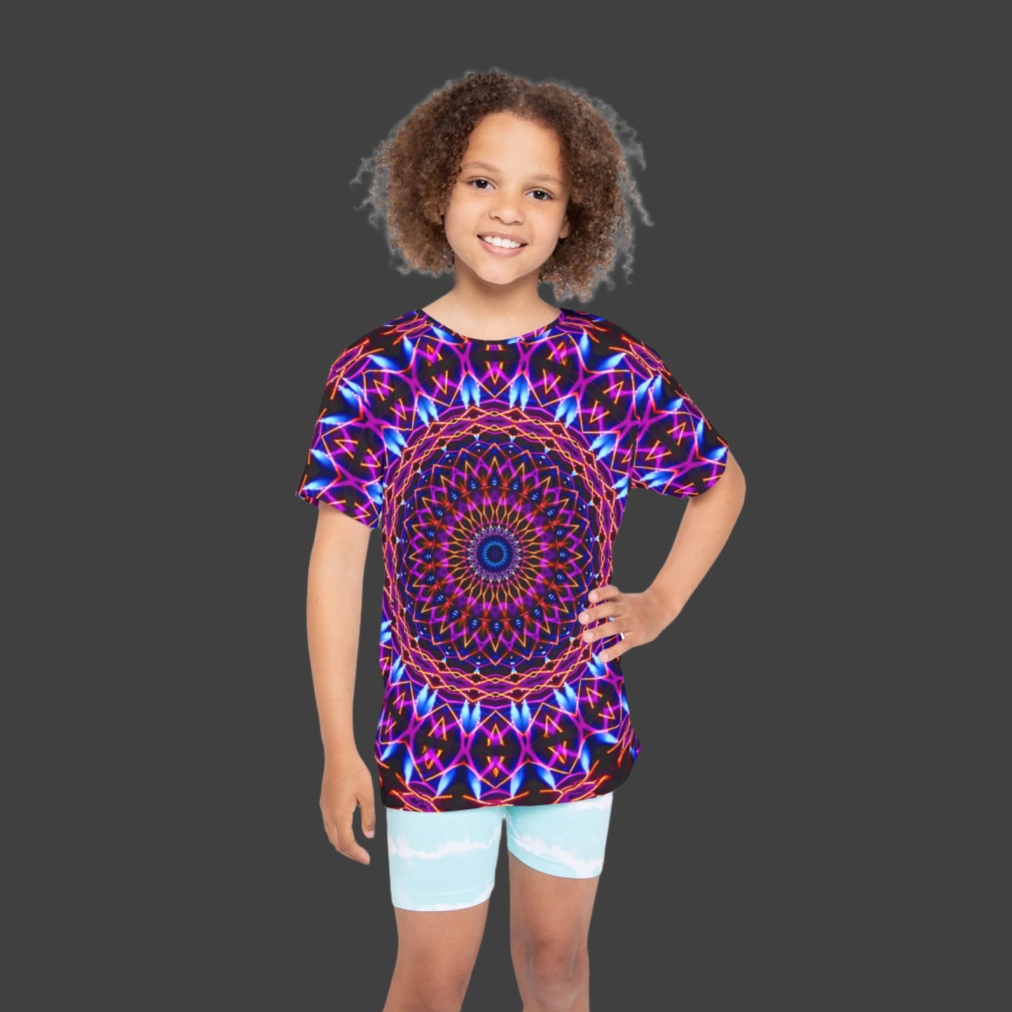 Kids Sports Jersey "Bubble Brain" (AOP)