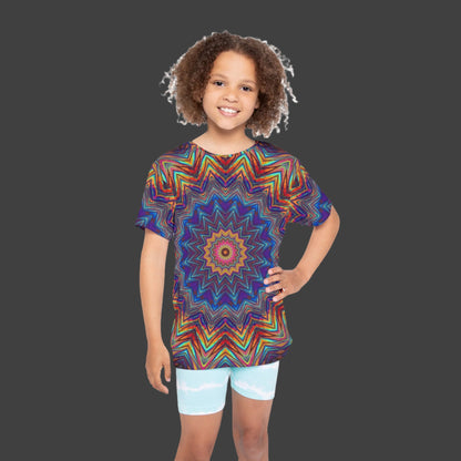 Kids Sports Jersey "Rainbow of Sound" (AOP)