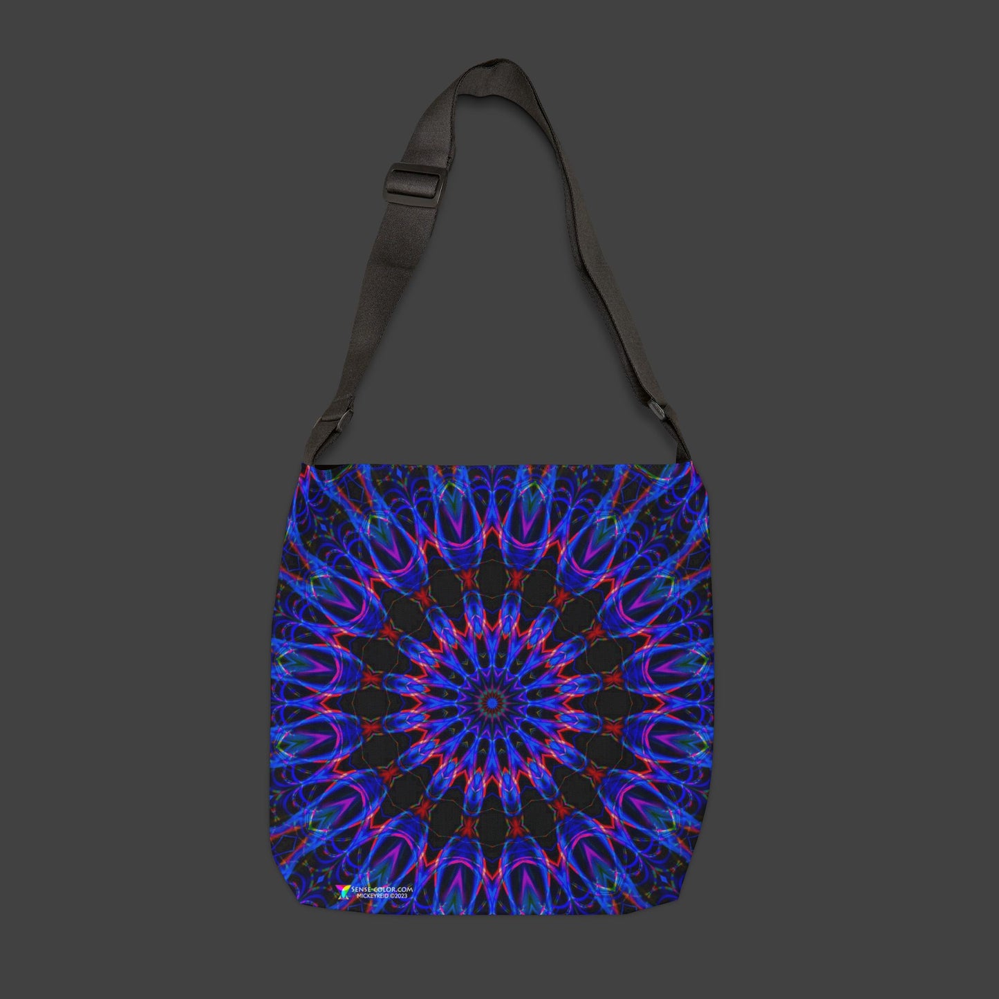 Adjustable Tote Bag "Neon Avenue" (AOP)