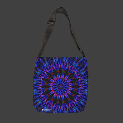 Adjustable Tote Bag "Neon Avenue" (AOP)