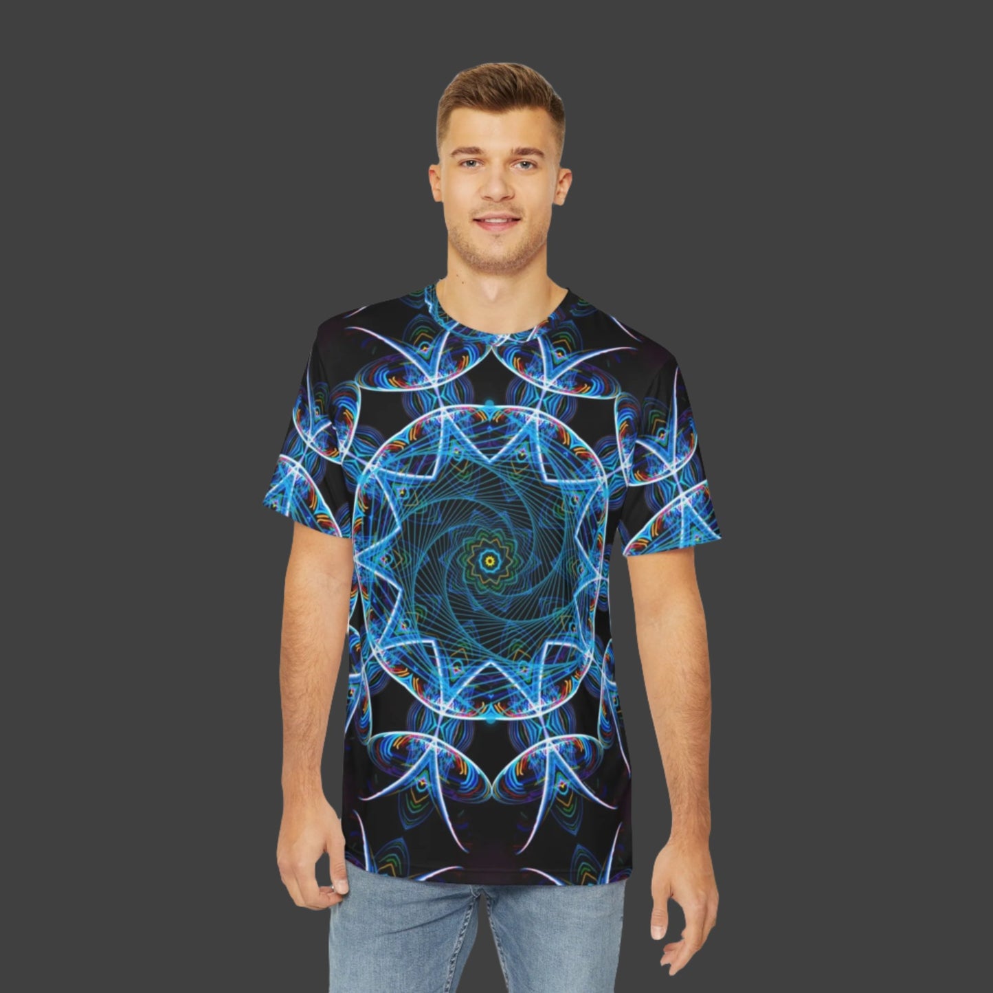 Men's T-Shirt "Light Vortex" (AOP)