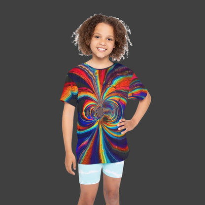 Kids Sports Jersey "Cryptical Envelopment" (AOP)