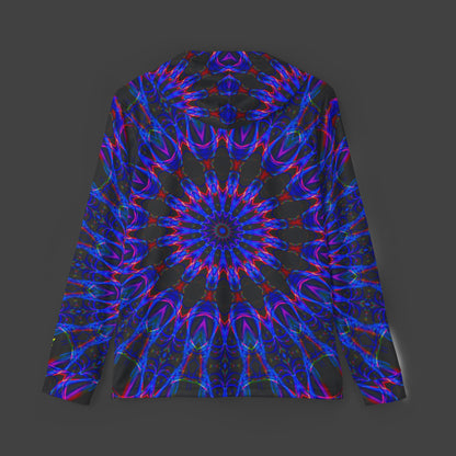 Men's Sports Warmup Hoodie "Neon Avenue" (AOP)