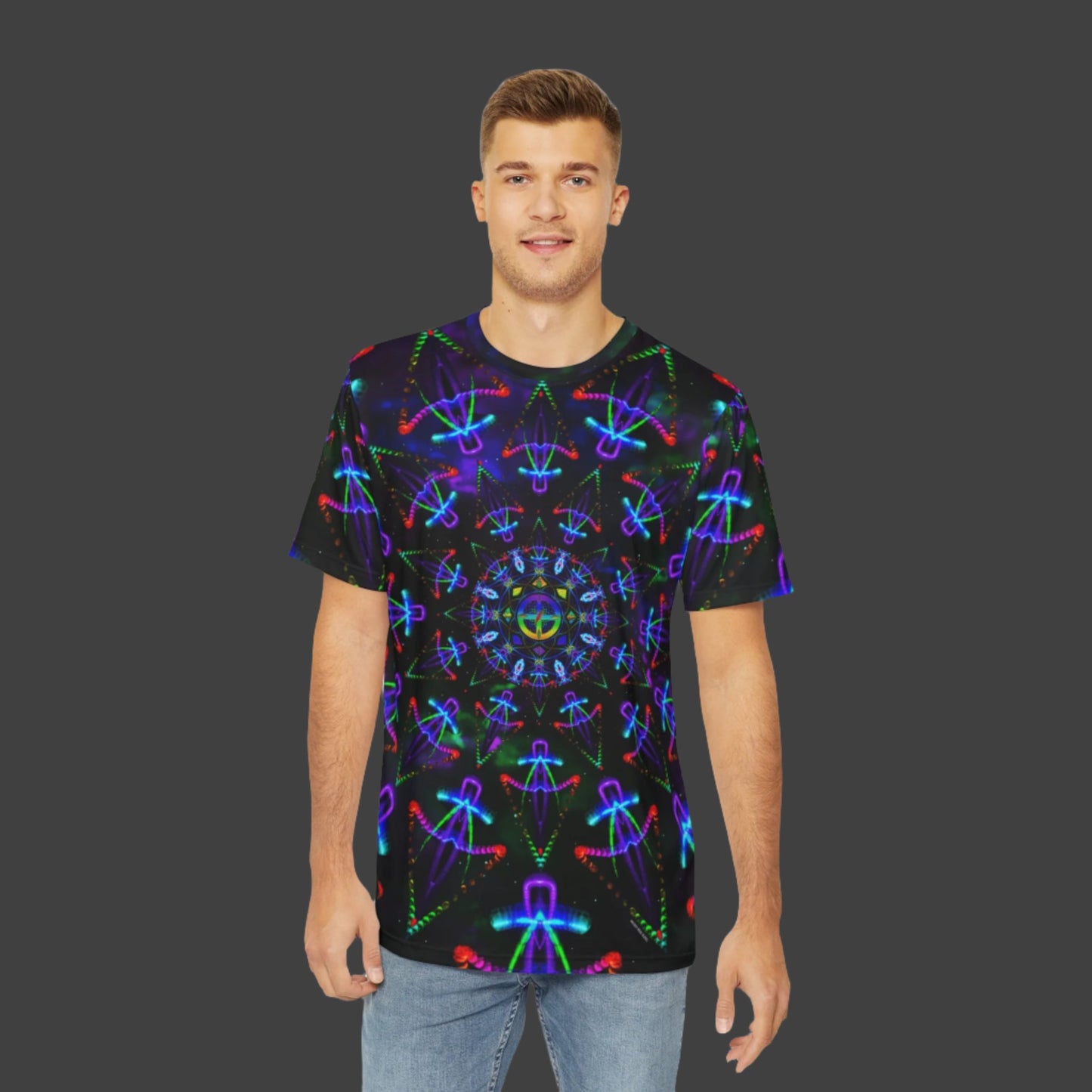 Men's T-Shirt "Cosmic Warrior" (AOP)