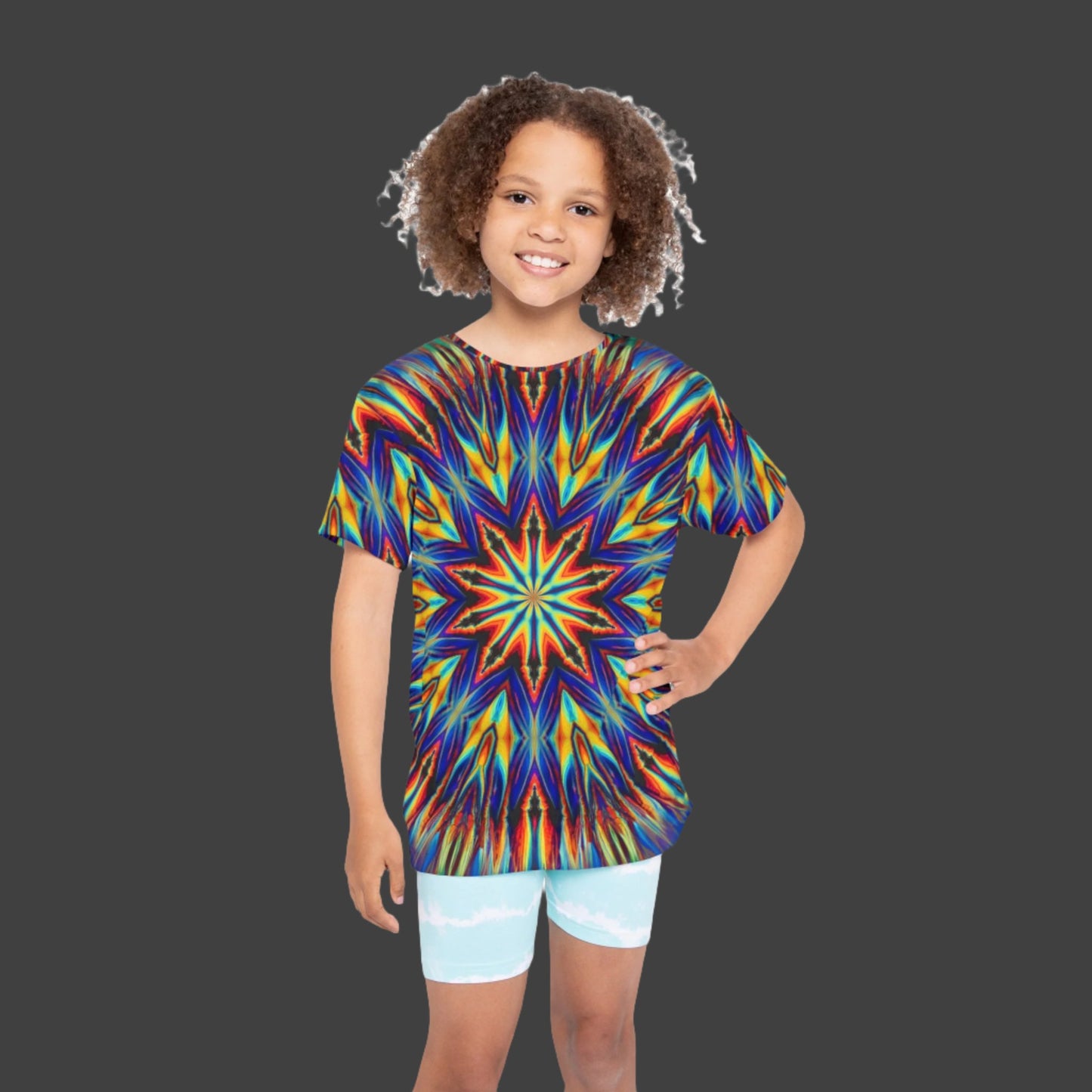 Kids Sports Jersey "Crazy Fingers" (AOP)