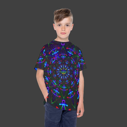 Kids Sports Jersey "Cosmic Warrior" (AOP)