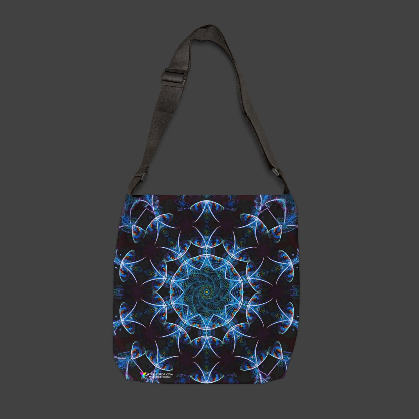 Adjustable Tote Bag "Light Vortex" (AOP)