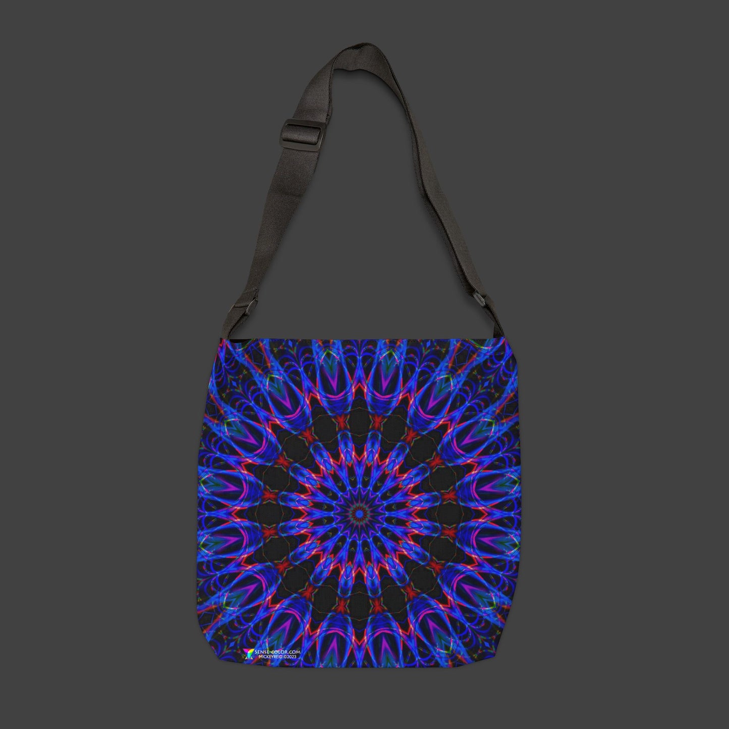 Adjustable Tote Bag "Neon Avenue" (AOP)