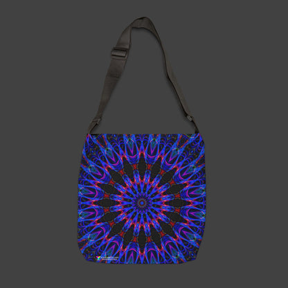 Adjustable Tote Bag "Neon Avenue" (AOP)