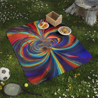 Festival Blanket "Cryptical Envelopment" (water-resistant back)