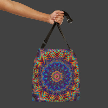 Adjustable Tote Bag "Rainbow of Sound" (AOP)