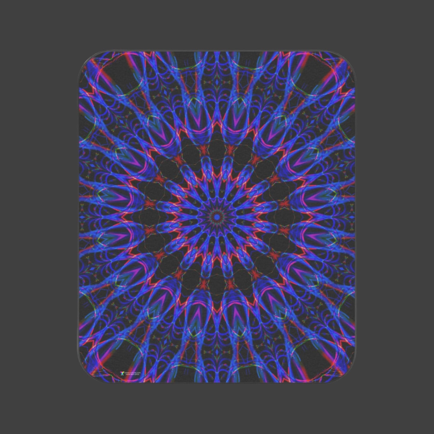 Festival Blanket "Neon Avenue" (water-resistant back)