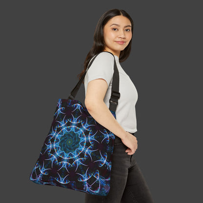 Adjustable Tote Bag "Light Vortex" (AOP)