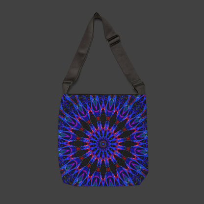 Adjustable Tote Bag "Neon Avenue" (AOP)