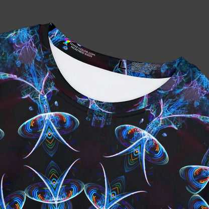 Women's Short Sleeve Shirt "Light Vortex" (AOP)