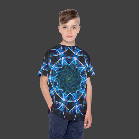 Kids Sports Jersey "Light Vortex" (AOP)